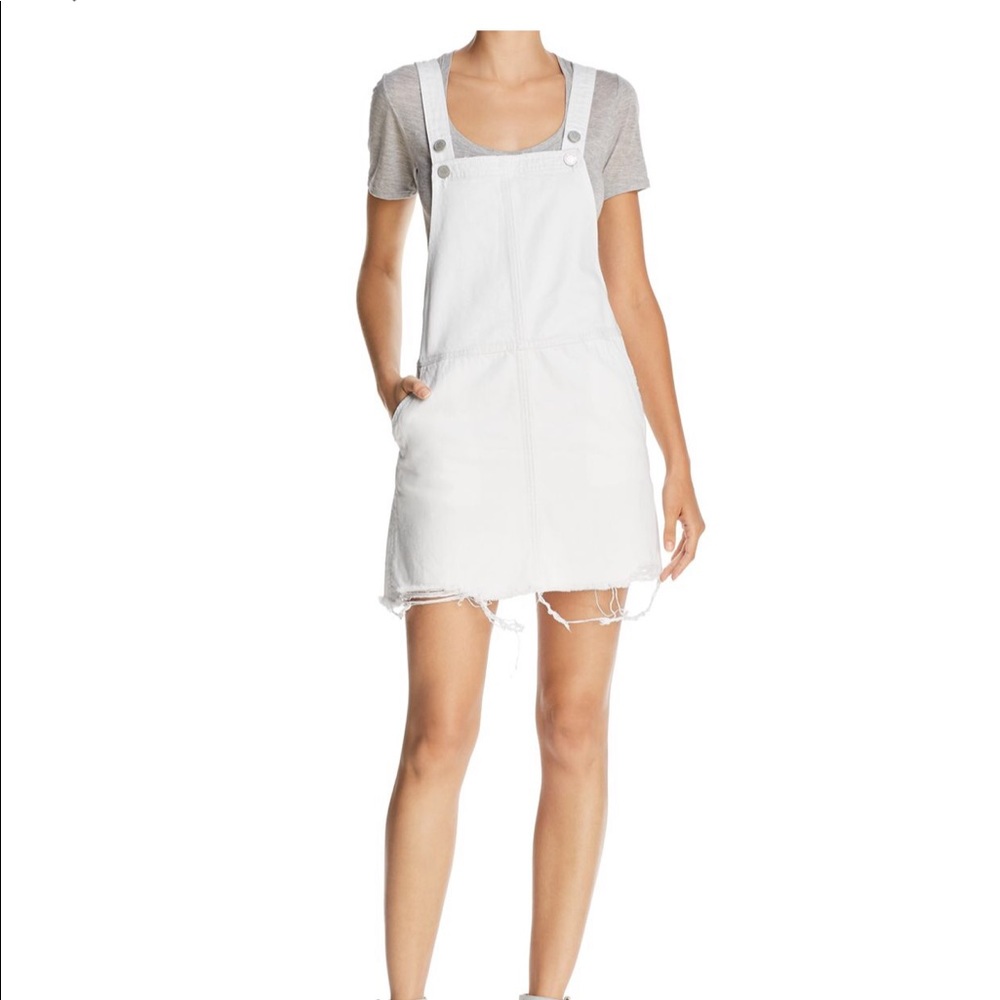 Blanknyc denim overall dress